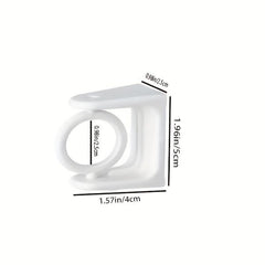 2pcs Rod Holders 360 Degree Rotating Rod Bracket Telescopic Holder