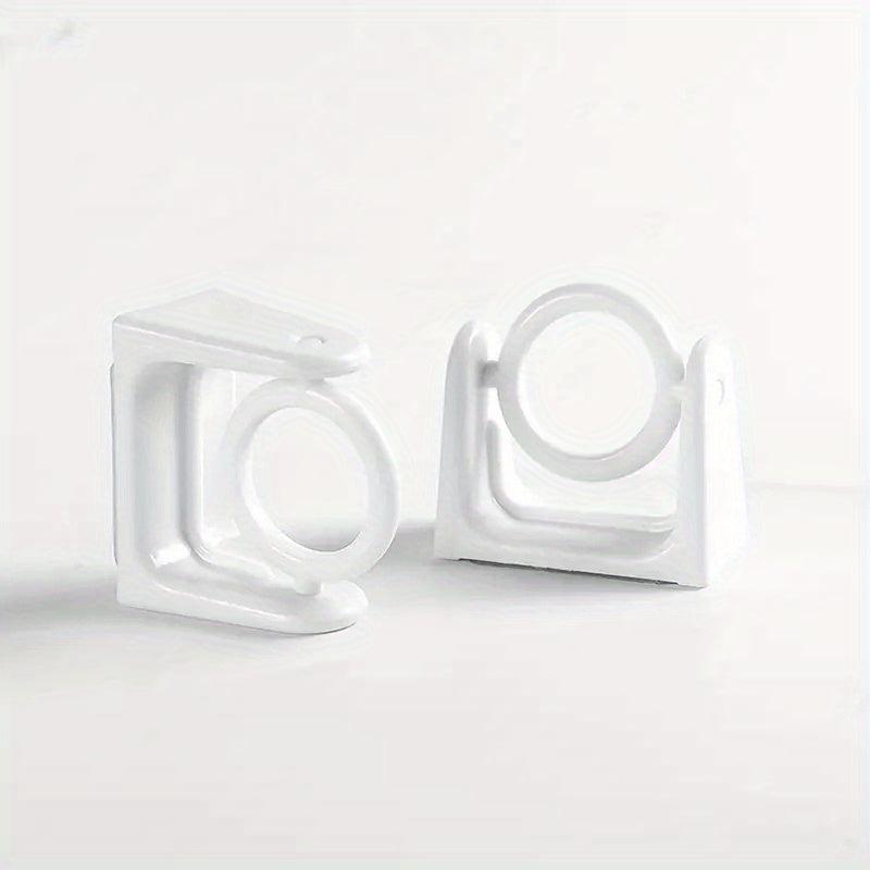 2pcs Rod Holders 360 Degree Rotating Rod Bracket Telescopic Holder