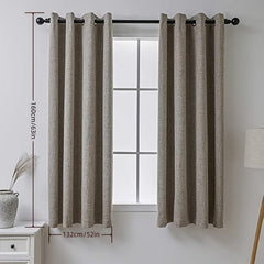 Full Blackout Curtain 100 Sun Blocking