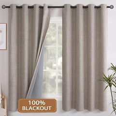 Full Blackout Curtain 100 Sun Blocking