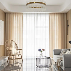 Blackout Coffee Brown Curtain Panel for Living and Dining Room