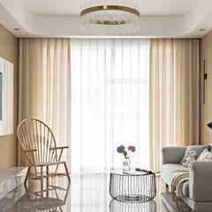 Blackout Coffee Brown Curtain Panel for Living and Dining Room