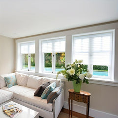Pleated Curtains for Bedroom Office Living Room Privacy Home Decor