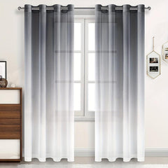 Gradient Sheer Curtain for Home Decor