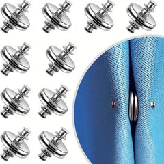 10 Pairs Curtain Magnets Closure with Back Tack, Home Bed Light Leak Prevention
