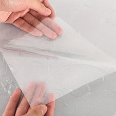 Frosted Vine Glass Window Stickers Translucent Opaque Film