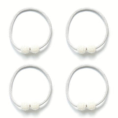 Magnetic Curtain Tiebacks Faux Pearl Ball Decorative Home Curtain Buckle