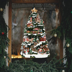 Christmas Tree Window Film Stickers - Winter Home Decoration