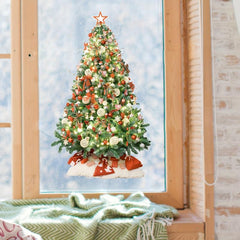 Christmas Tree Window Film Stickers - Winter Home Decoration