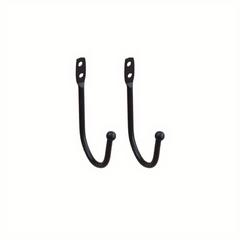 4pcs Curtain Hooks & Retro Style Holdback - Bedroom & Living Room Accessories