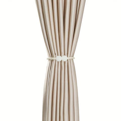 4pcs Faux Pearl Magnetic Curtain Tiebacks for Home Decor