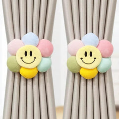 2pcs Cartoon Doll Curtain Buckle Strap Home Decor