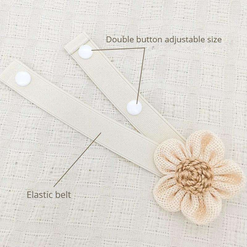 2pcs Flower Curtain Tieback for Room Decor