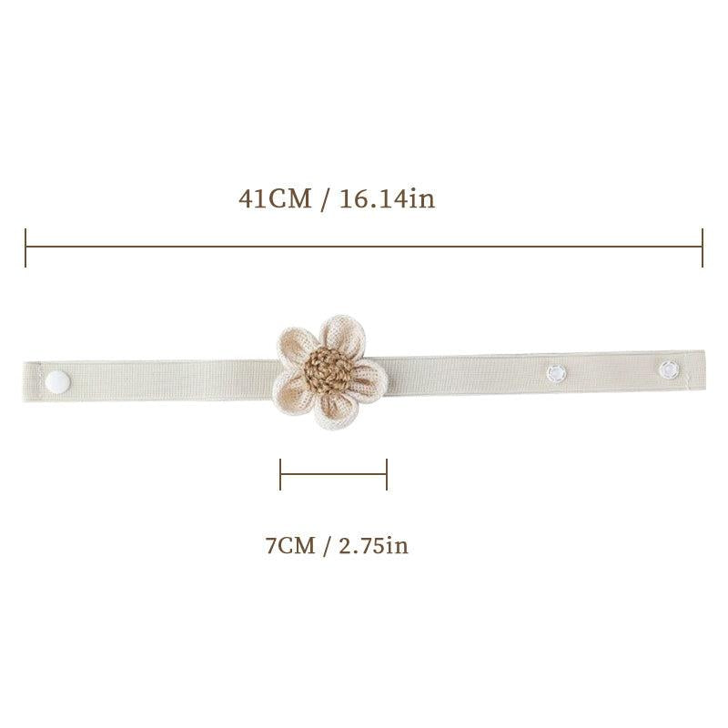 2pcs Flower Curtain Tieback for Room Decor