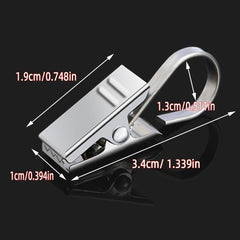 Stainless Steel Curtain Clip Buckle Ring, Home Decor, Bedroom Living Room