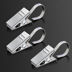 Stainless Steel Curtain Clip Buckle Ring, Home Decor, Bedroom Living Room
