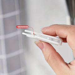 Shower Curtain Fixing Clips Windproof Clip Punch Stick on Shower Curtain 8pcs