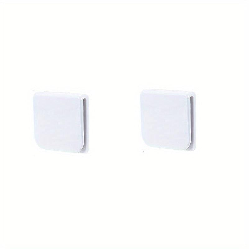 Shower Curtain Fixing Clips Windproof Clip Punch Stick on Shower Curtain 8pcs