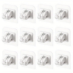 Self Adhesive Curtain Rod Brackets - Easy Installation Hooks