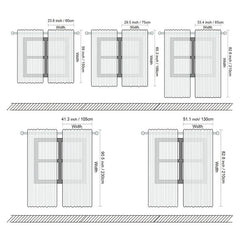 2pcs Magnolia Pattern Semi Blackout Curtains Rod Pocket Vintage Curtain