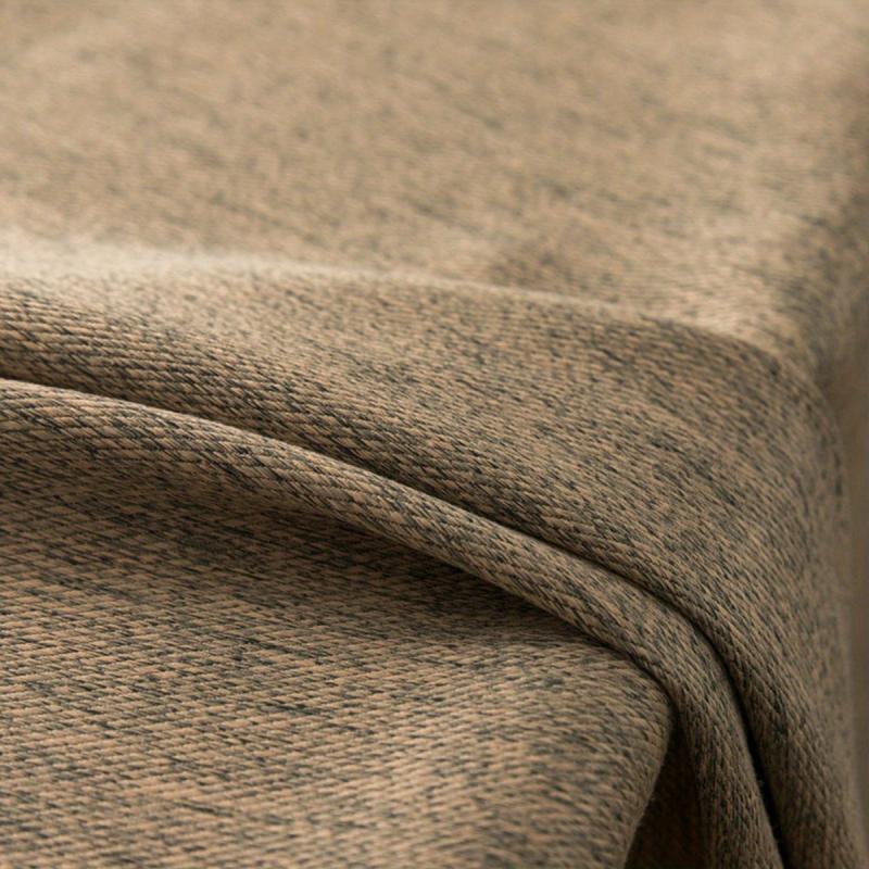 1pc Solid Curtains Grommet Top Curtain for Home Decor