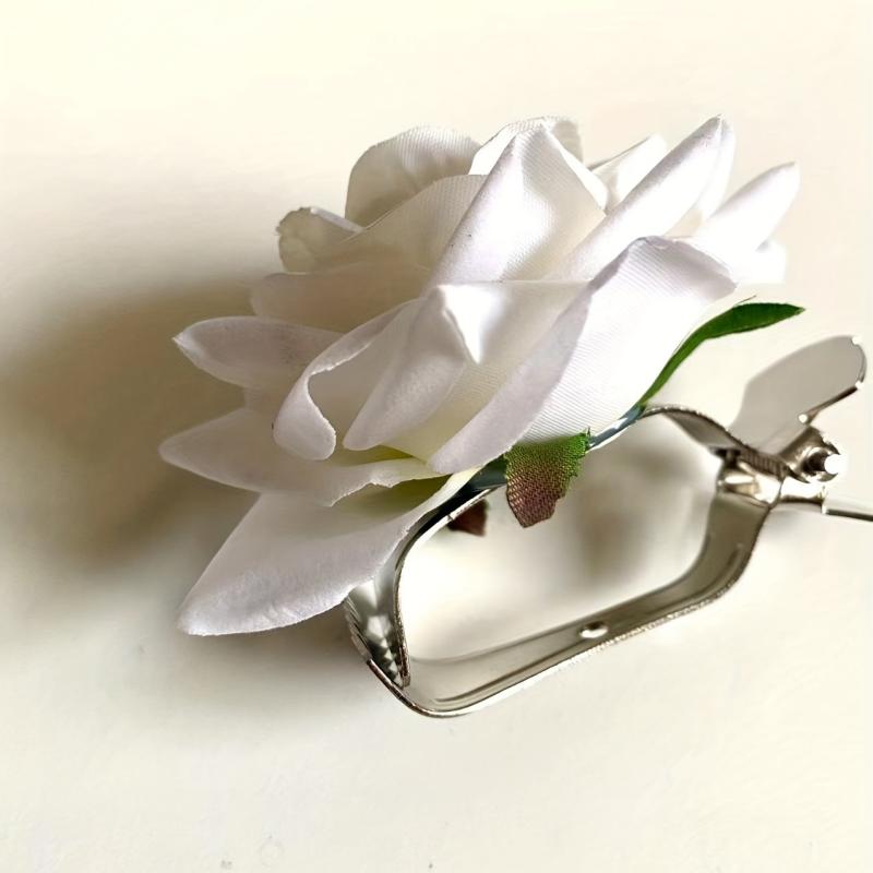 1pc Artificial Rose Holdbacks Curtain Buckle Home Decoration