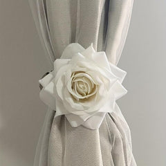 1pc Artificial Rose Holdbacks Curtain Buckle Home Decoration