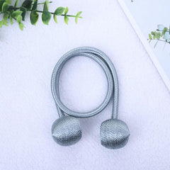 2pcs Magnetic Ball Curtain Tiebacks Holdbacks Clips Hook Holder Home Decor