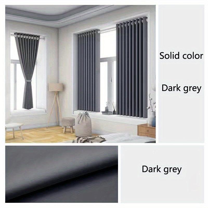 Blackout Curtains Thermal Insulation Finished Curtain Fabric