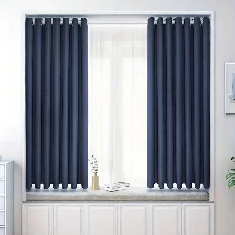 Blackout Curtains Thermal Insulation Finished Curtain Fabric