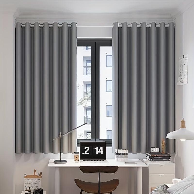 Blackout Curtains Thermal Insulation Finished Curtain Fabric