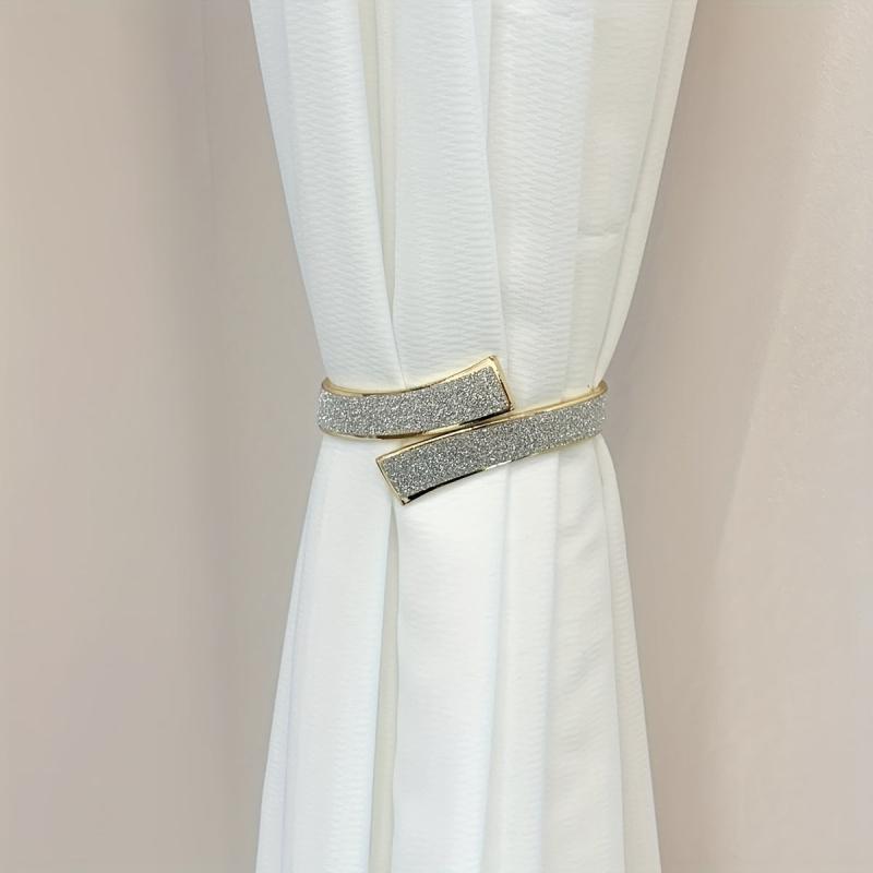 Soft Alloy Curtain Tieback for Home Living Room Bedroom
