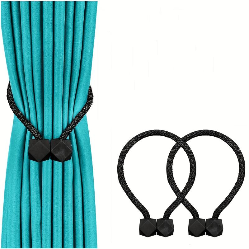 2pcs Magnetic Curtain Tiebacks for Home and Office Use
