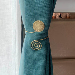 1pc Metal Curtain Tie for Living Room Bedroom Decoration