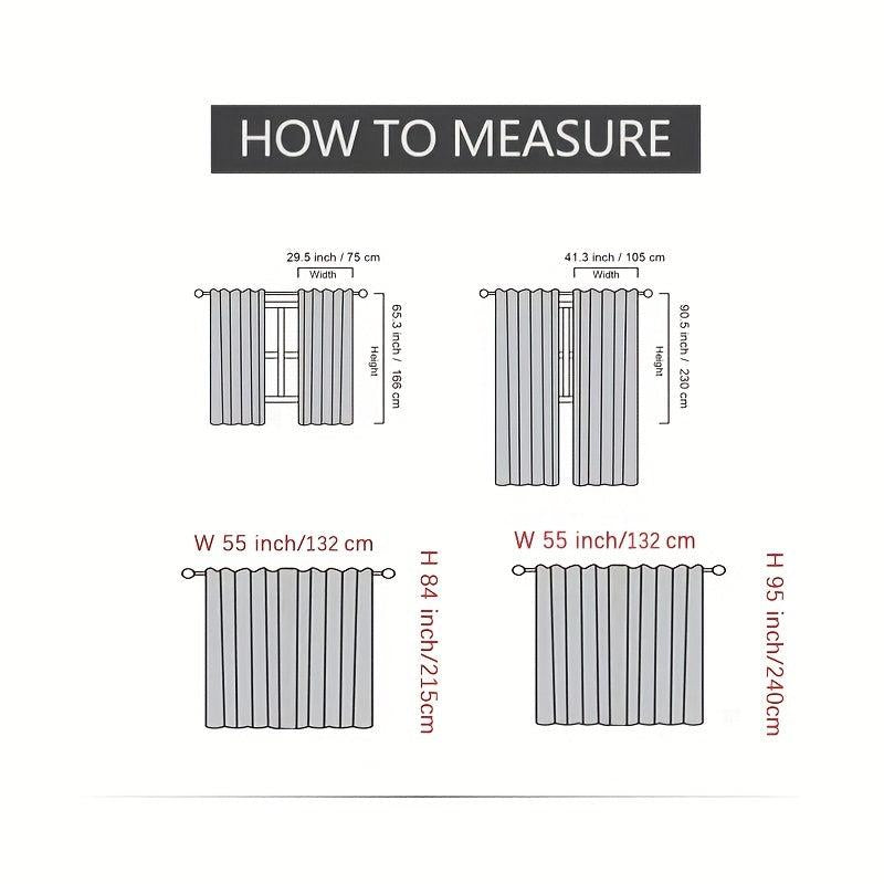 Outdoor Sheer Curtain - Mildew Proof, Waterproof, UV Resistant
