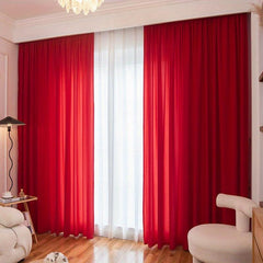 Blackout Curtain Panel Thermal Insulated Room Darkening Bedroom And Living Room