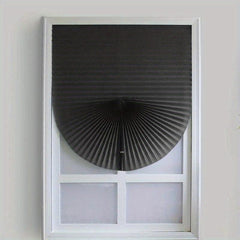 Semi-shading Pleated Door Curtain for Kitchen Bathroom Living Room
