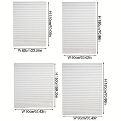 Semi-shading Pleated Door Curtain for Kitchen Bathroom Living Room