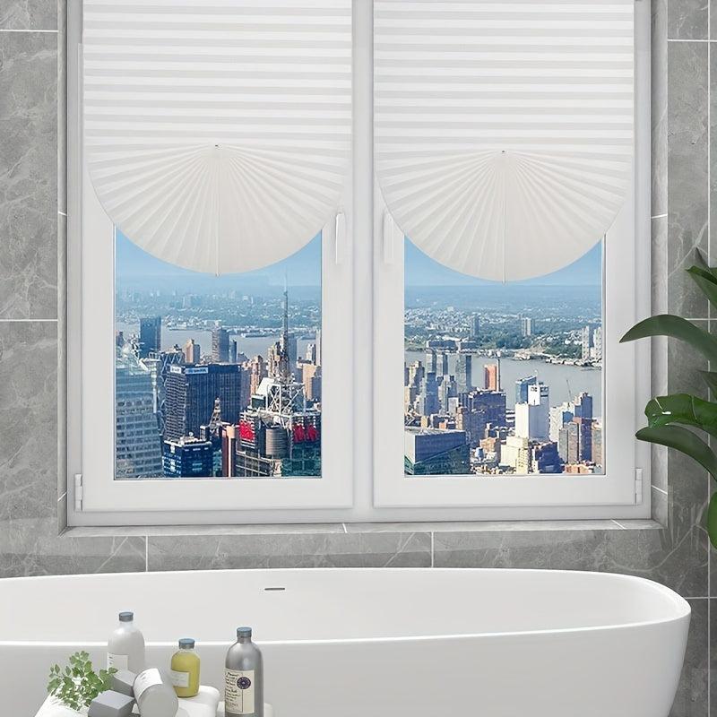 Semi-shading Pleated Door Curtain for Kitchen Bathroom Living Room