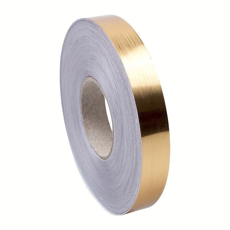 Wardrobe Decorative Strip - Golden Silvery Frame Seam Sticker
