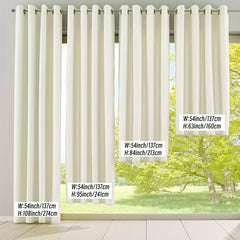 Lightweight Voile Sheer Curtains Grommet Top Light Filtering Curtains