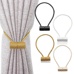 2pcs Magnetic Window Curtain Tiebacks for Home Office Living Room Decor