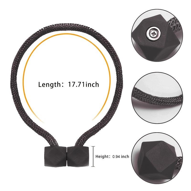 2 Pack Curtain Tieback Decorative Holdback for Home
