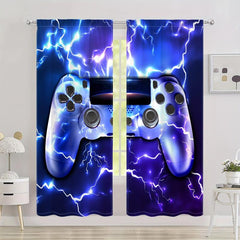 Blackout Gamepad Curtains for Gaming and Decor
