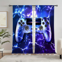Blackout Gamepad Curtains for Gaming and Decor
