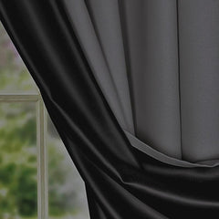 Blackout Grommet Top Curtains for Bedroom - Insulated Room Darkening Drapes