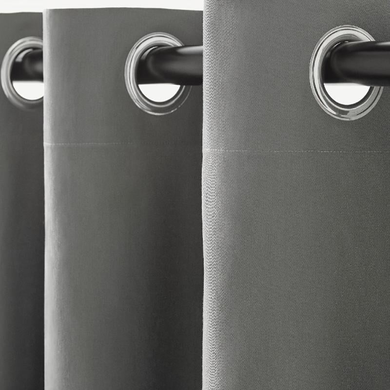 Blackout Grommet Top Curtains for Bedroom - Insulated Room Darkening Drapes