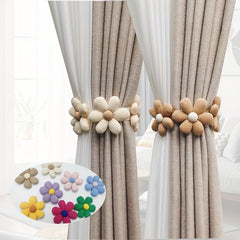 Flower Pattern Curtain Tieback Curtain Strap Curtain Buckle Curtain Holdback