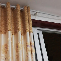 Aluminum Alloy Curtain Rod Bracket with 2 Screws