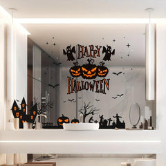 Halloween Window Sticker Party Glass Decoration